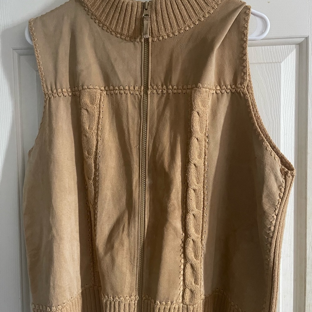 Designer Studio Originals Suede Vest